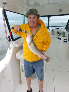 lake erie walleye fisherman